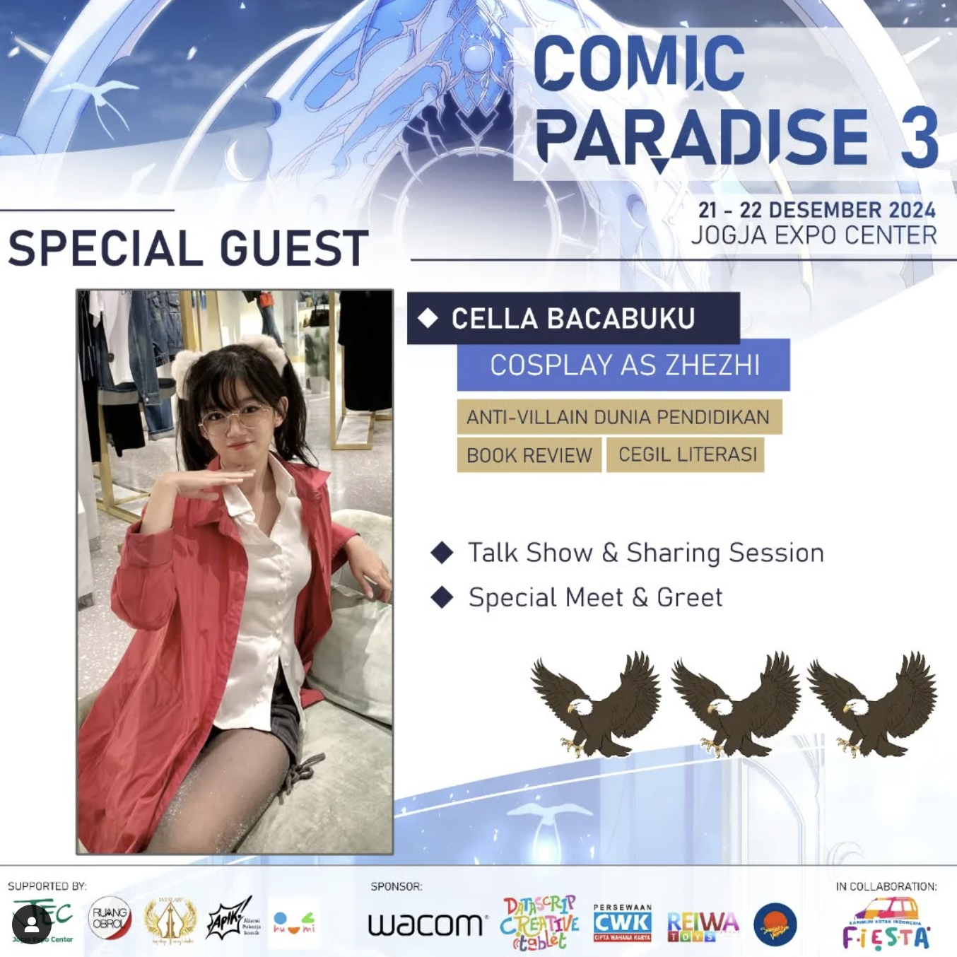 Viral! Cosplayer Bawa-Bawa Ras saat Menghujat Cellabacabuku