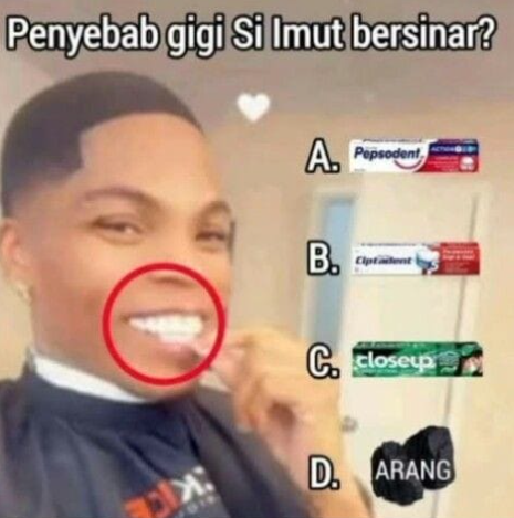 Senyum pepsodent