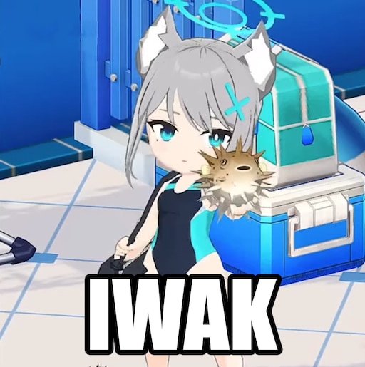 Asal-usul Meme Shiroko Iwak